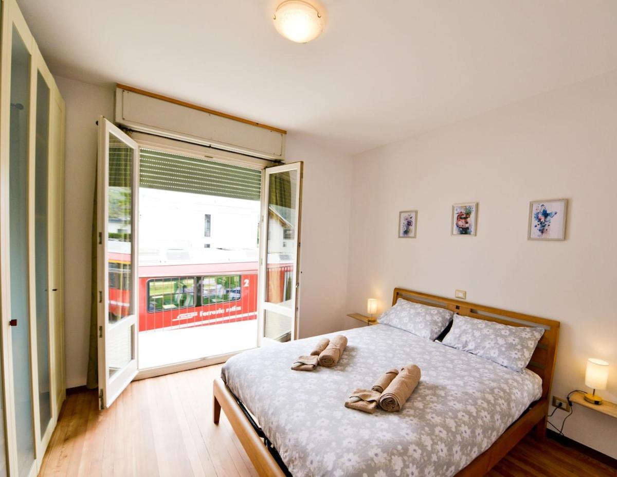 Alp Gruem Apartment - 8 Min Walk To Bernina Express Tirano Eksteriør billede